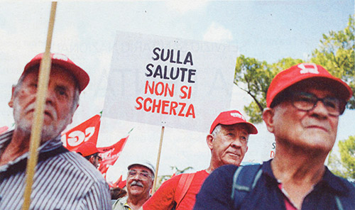 Sulla salute non si scherza