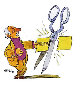 Il taglio delle pensioni