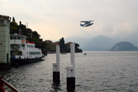 Dopo un bel viaggio, arrivo allimbarcadero di Varenna