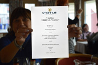 Il menù ETLI/CGIL preparato dal ristorante Steffani