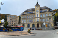 Storico edificio scolastico a Saint Moritz