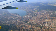 La città e il lago di Zurigo