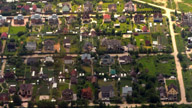 Sobborghi ricchi di San Pietroburgo, dall'aereo