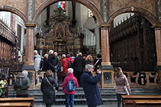 Interno chiesa Sant'Orso