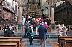 Interno chiesa Sant'Orso