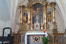 Chiesa di Sant'Orso: altare