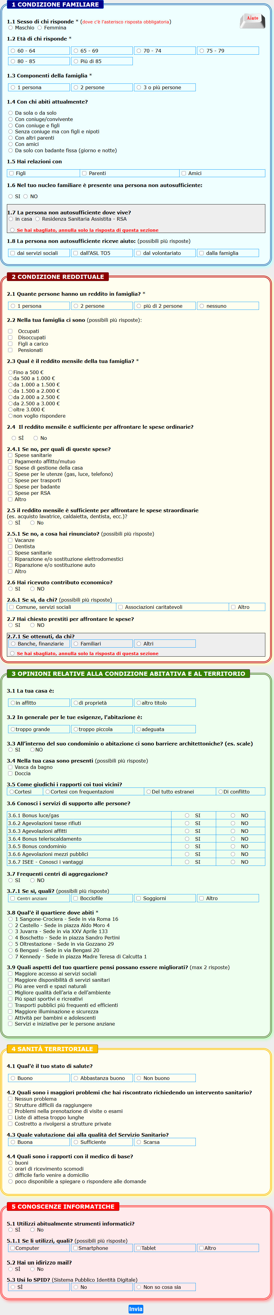 questionario