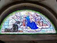 Santuario Madonna dei Boschi - vetrata