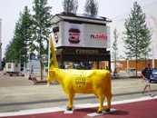La mucca gialla di Expo